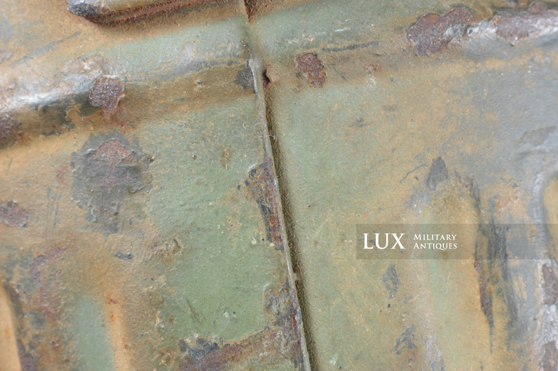 Ensemble boîtier de masque anti-gaz allemand camouflé trois tons - photo 30