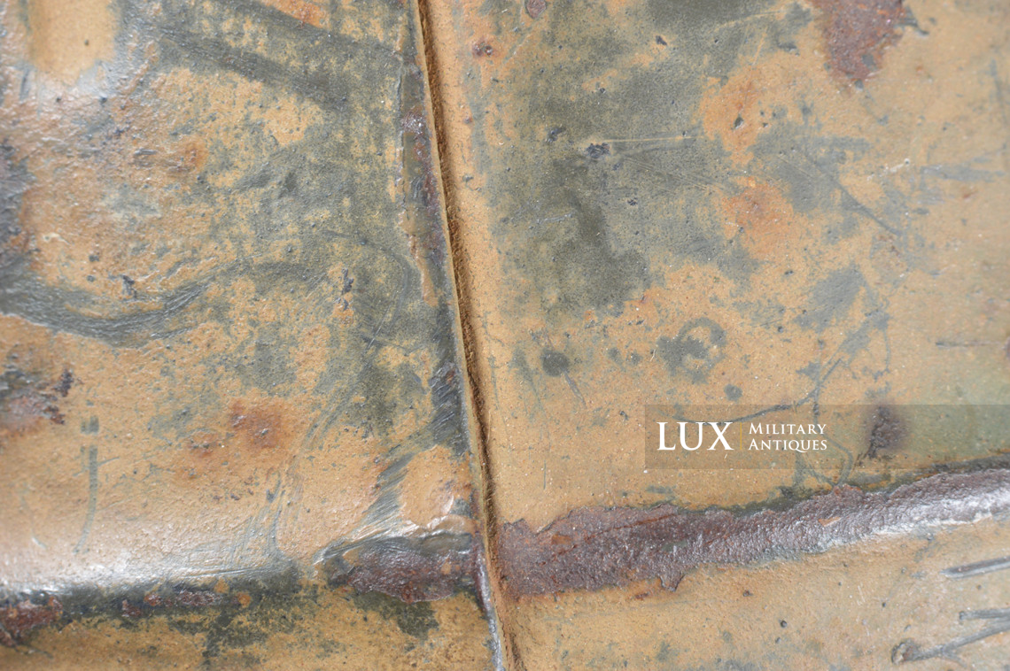 Ensemble boîtier de masque anti-gaz allemand camouflé trois tons - photo 32