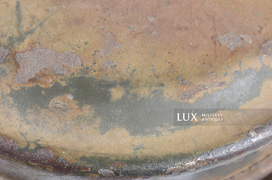 Ensemble boîtier de masque anti-gaz allemand camouflé trois tons - photo 33