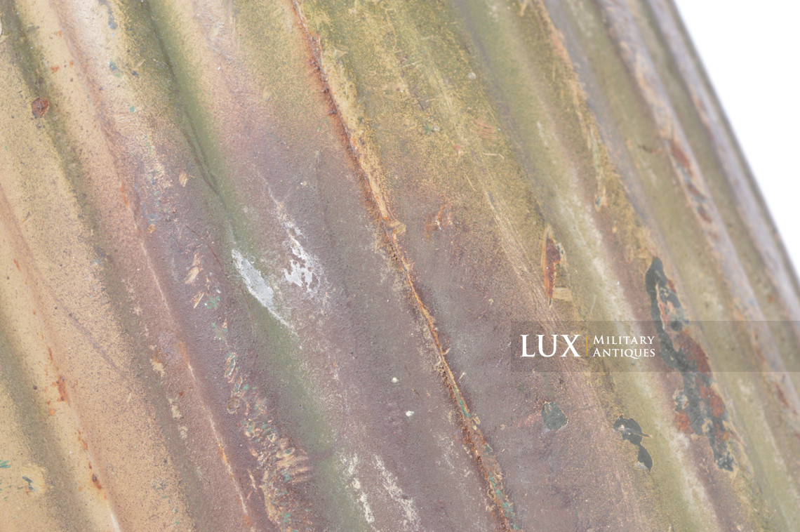 German three-tone camouflage gas mask canister, « Normandy / as-found » - photo 33