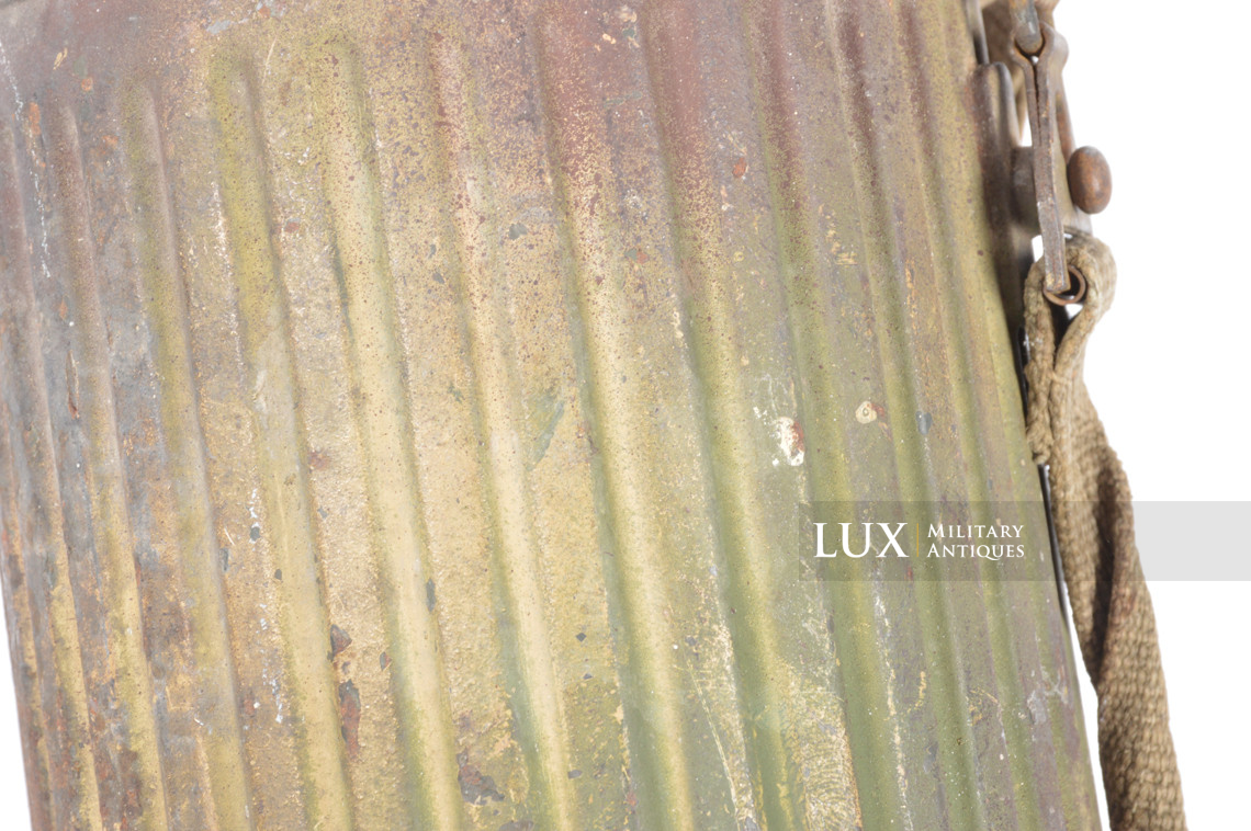 German short three-tone camouflage gas mask set, « untouched / as-found » - photo 19