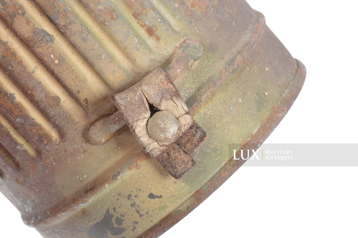German short three-tone camouflage gas mask set, « untouched / as-found » - photo 22