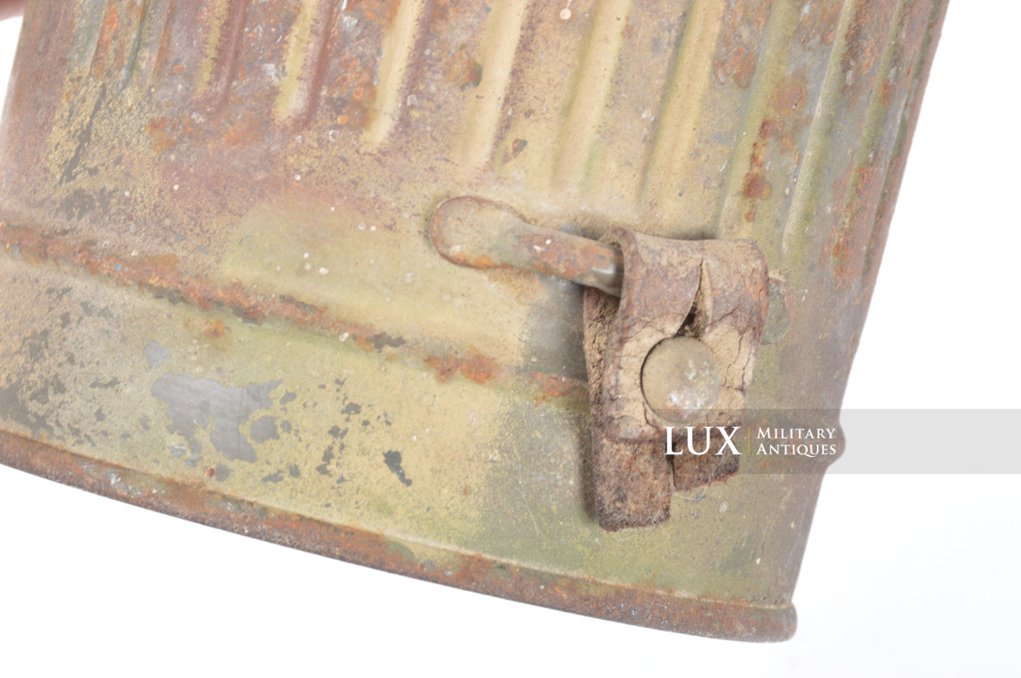 German short three-tone camouflage gas mask set, « untouched / as-found » - photo 26