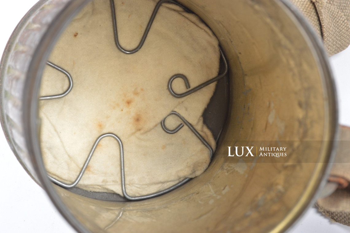 German short three-tone camouflage gas mask set, « untouched / as-found » - photo 38