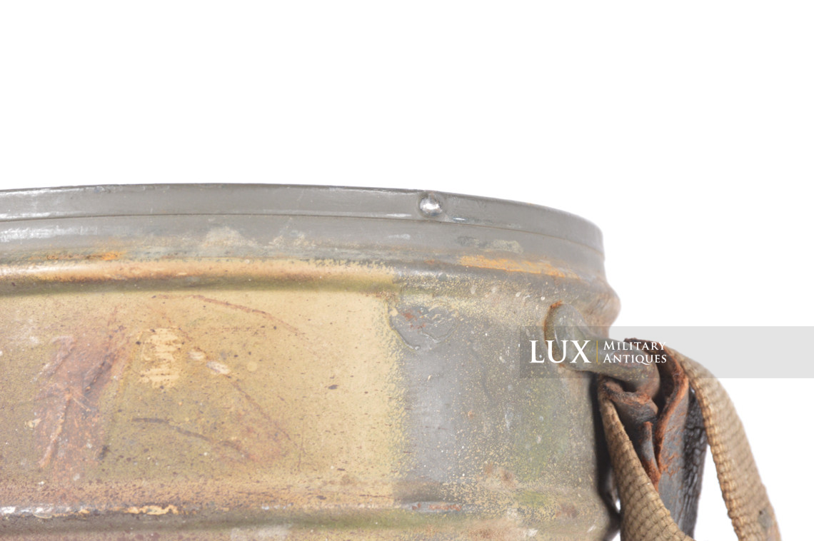 German short three-tone camouflage gas mask set, « untouched / as-found » - photo 32