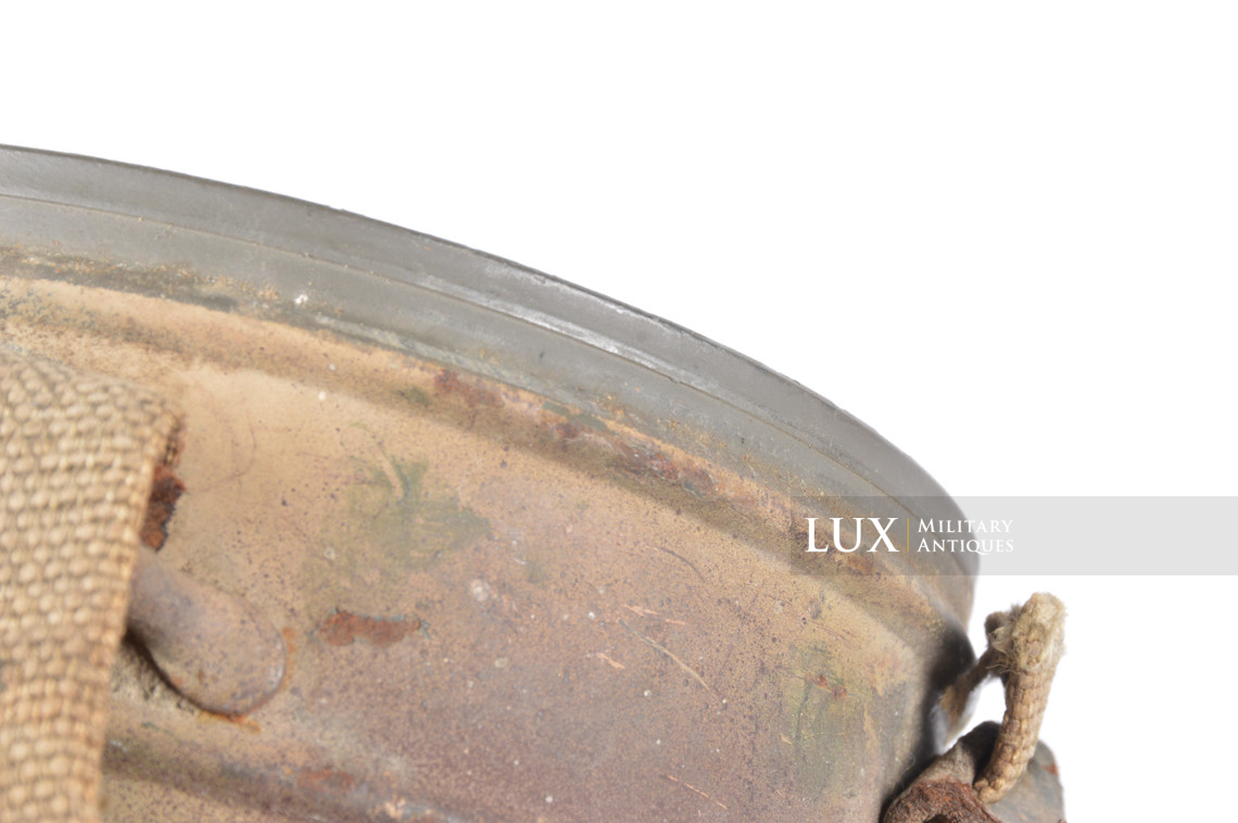 German short three-tone camouflage gas mask set, « untouched / as-found » - photo 34