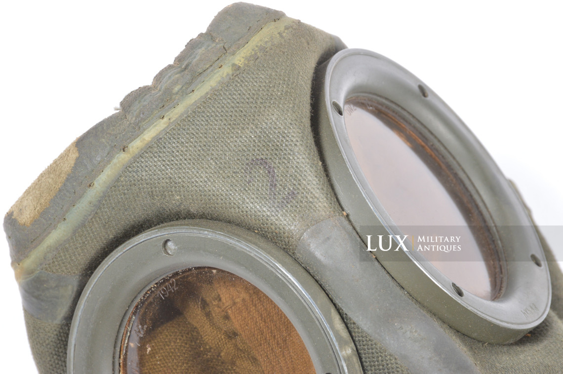 German short three-tone camouflage gas mask set, « untouched / as-found » - photo 40
