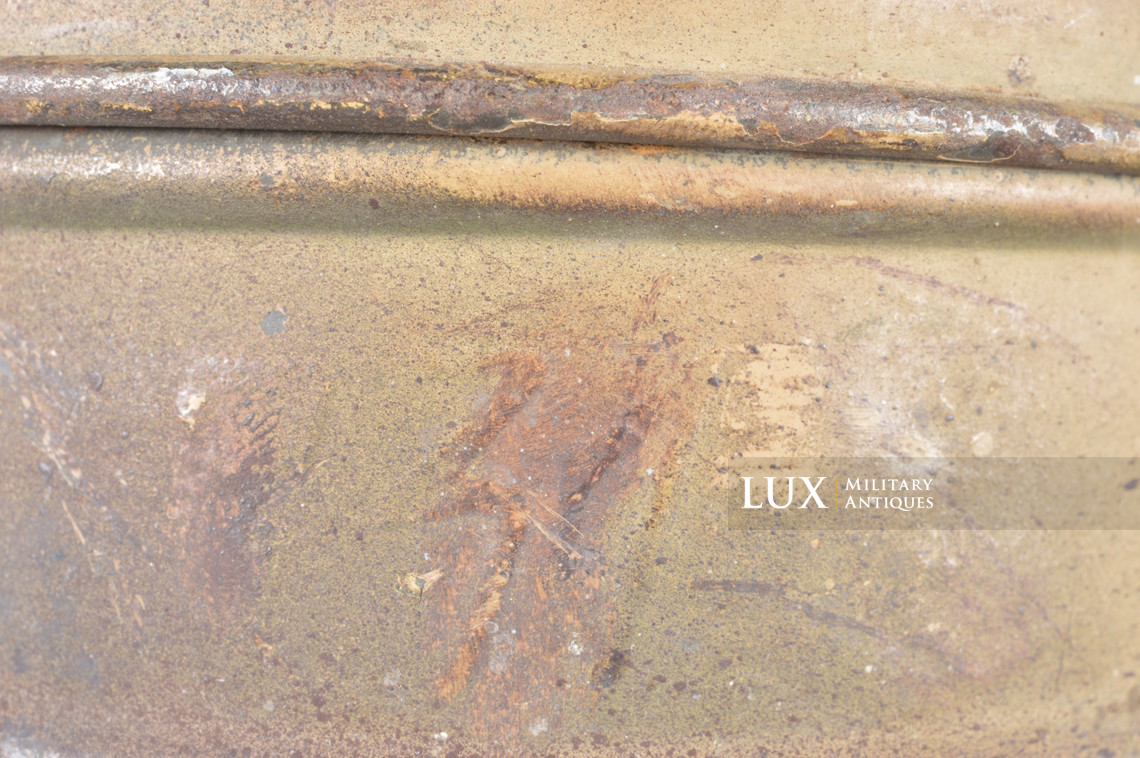 German short three-tone camouflage gas mask set, « untouched / as-found » - photo 16