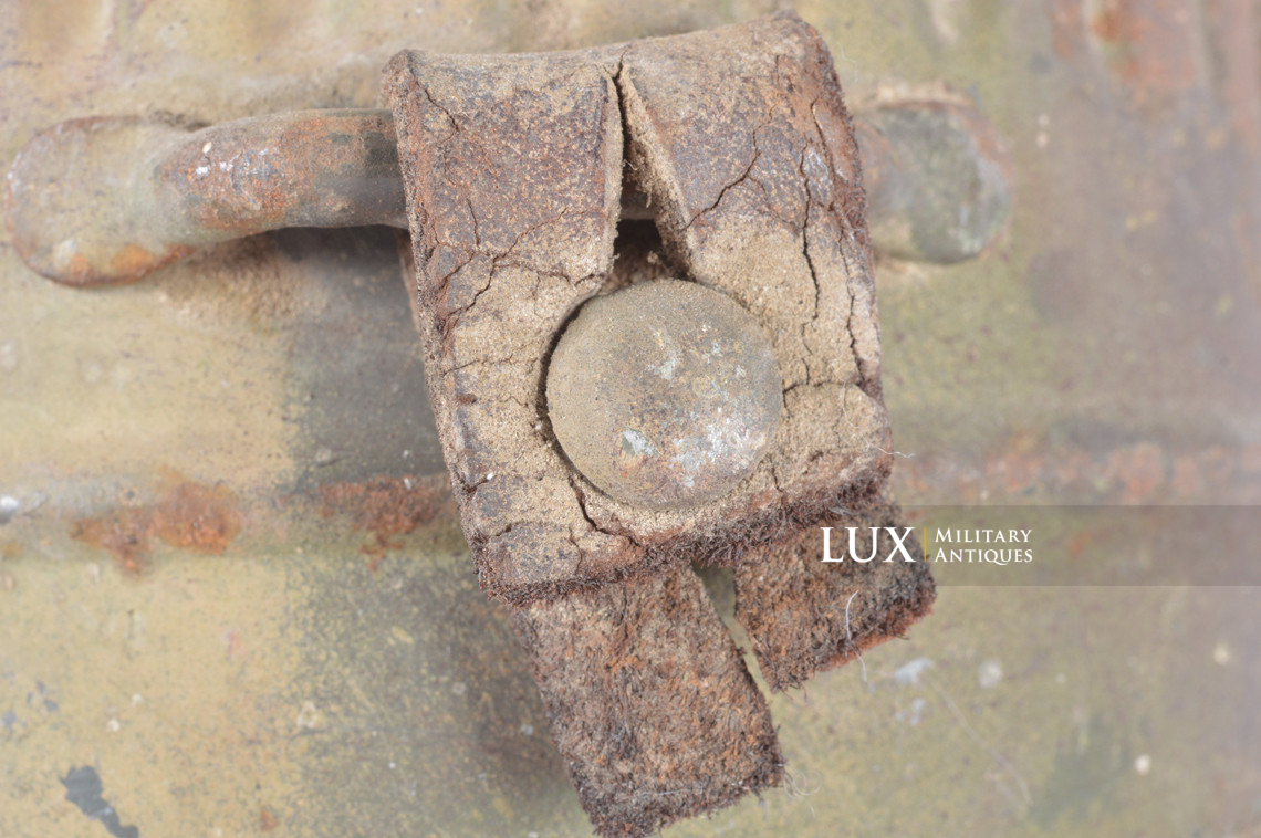 German short three-tone camouflage gas mask set, « untouched / as-found » - photo 29