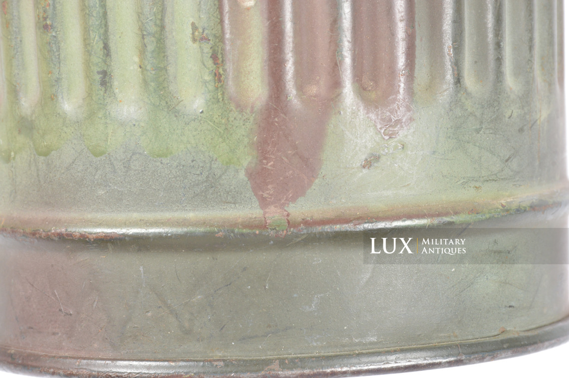 German late-war two tone camouflage gas mask set, « toxic colors » - photo 20