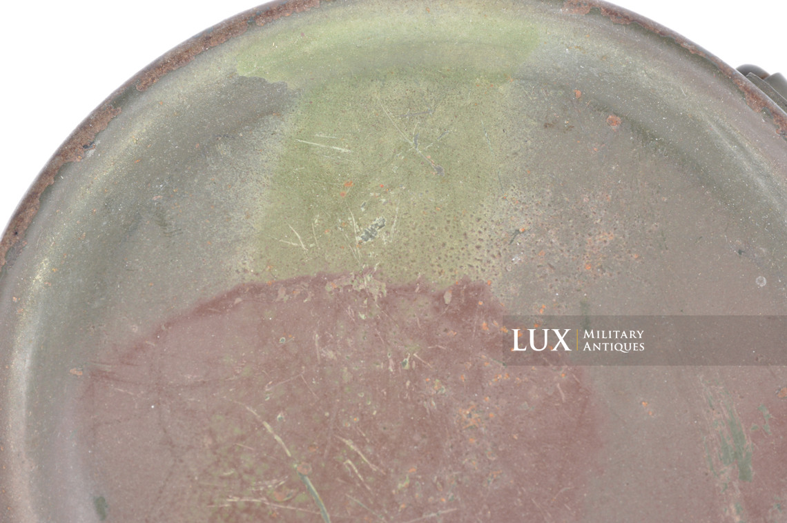 German late-war two tone camouflage gas mask set, « toxic colors » - photo 25