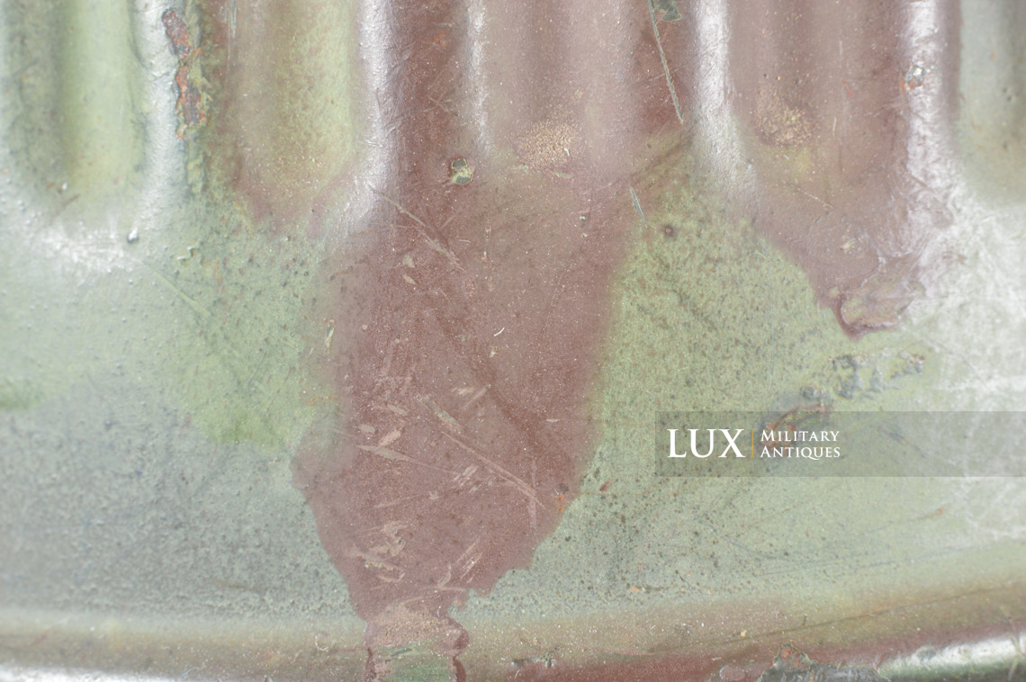 German late-war two tone camouflage gas mask set, « toxic colors » - photo 36