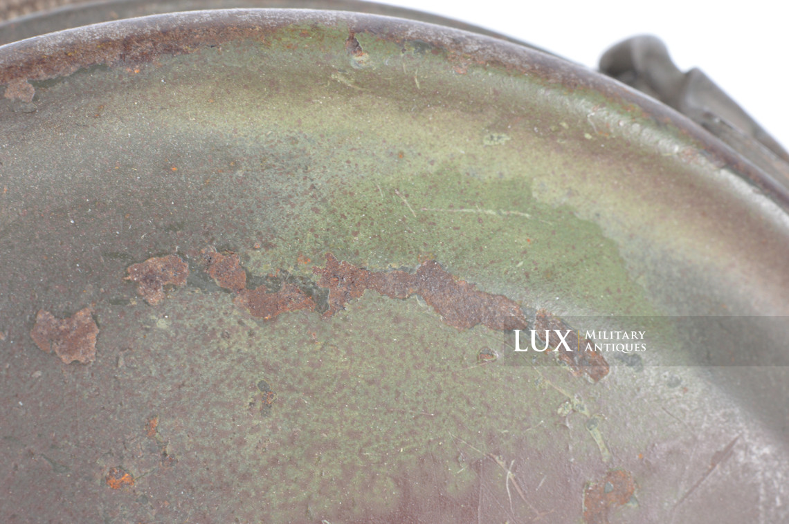 German late-war two tone camouflage gas mask set, « toxic colors » - photo 40