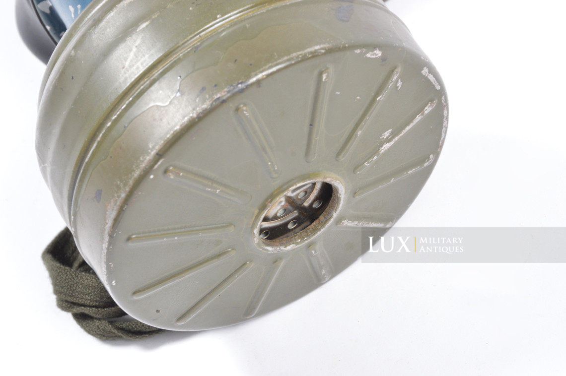 German late-war two tone camouflage gas mask set, « toxic colors » - photo 46