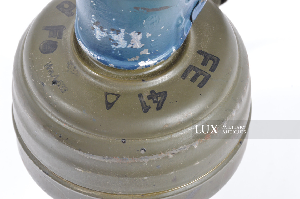 German late-war two tone camouflage gas mask set, « toxic colors » - photo 47