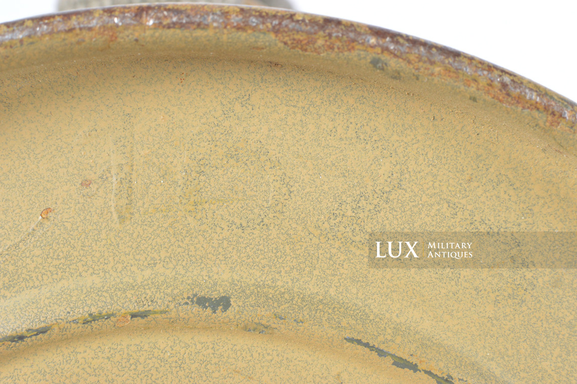 German early short tan camouflage gas mask canister - photo 16