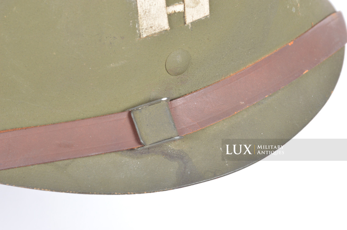 Casque USM1 attribué à un Capitaine, « découverte de grenier / New York » - photo 43
