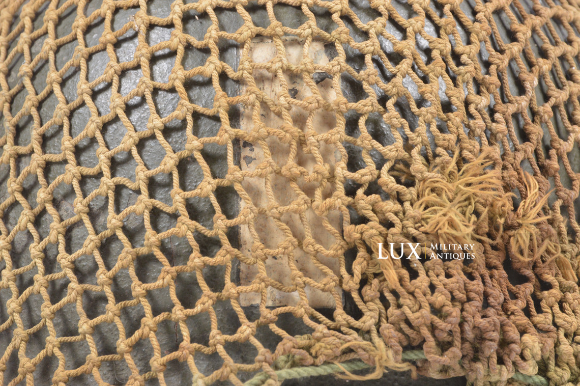 Casque USM1 de Lieutenant avec filet réglementaire, « ETO » - photo 11