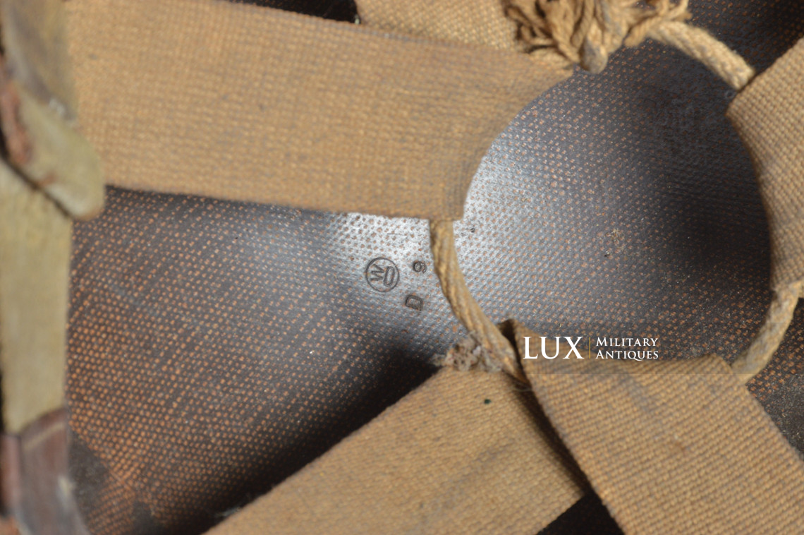 Casque USM1 de Lieutenant avec filet réglementaire, « ETO » - photo 40