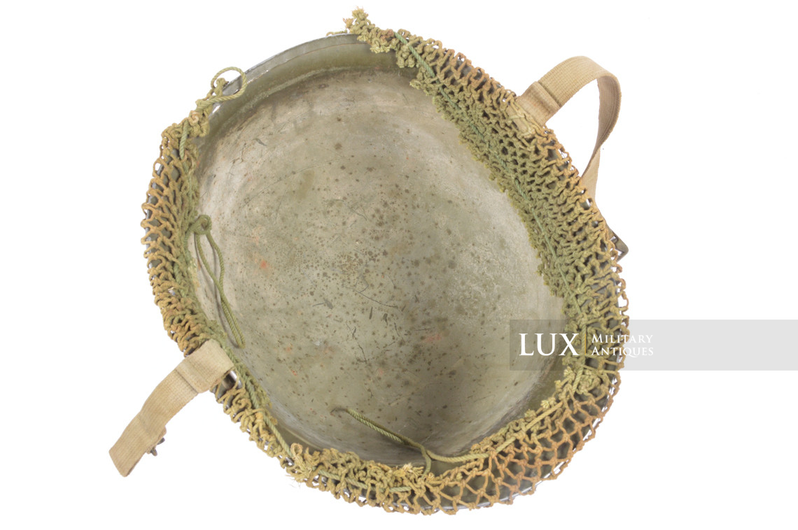 Casque USM1 de Lieutenant avec filet réglementaire, « ETO » - photo 41