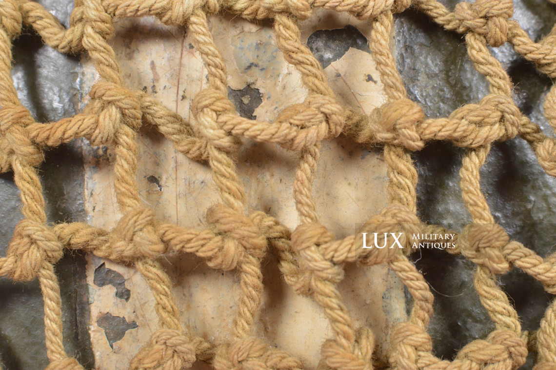 Casque USM1 de Lieutenant avec filet réglementaire, « ETO » - photo 13