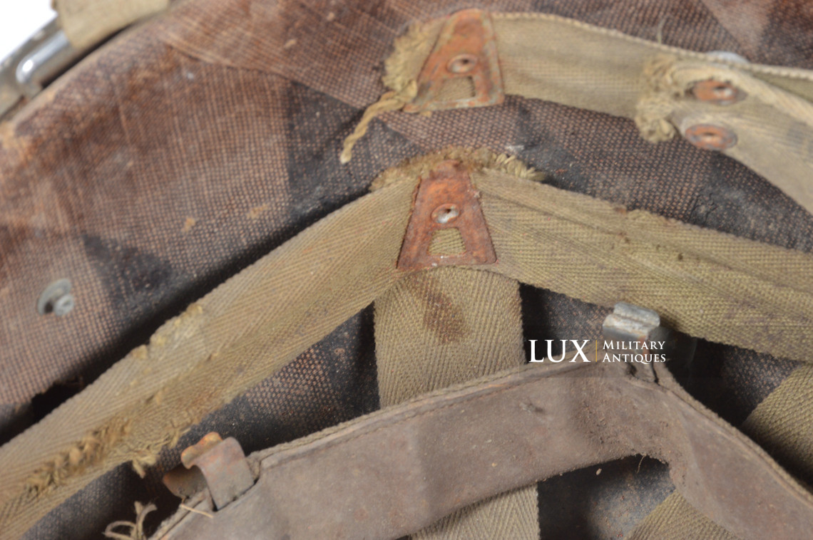 Rare casque USM1 impacté, « Bataille des Ardennes - Malmedy » - photo 29