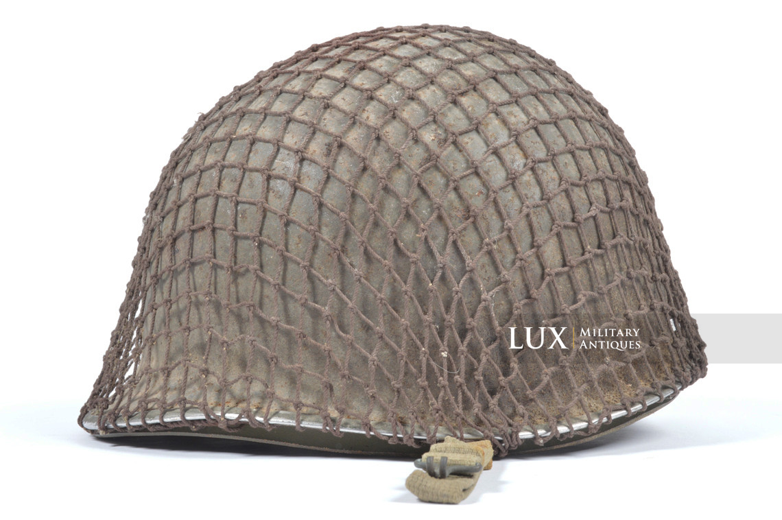 Casque USM1 précoce avec filet d’origine, « Metz / France » - photo 7