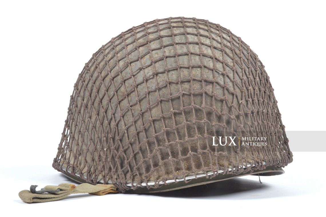Casque USM1 précoce avec filet d’origine, « Metz / France » - photo 8