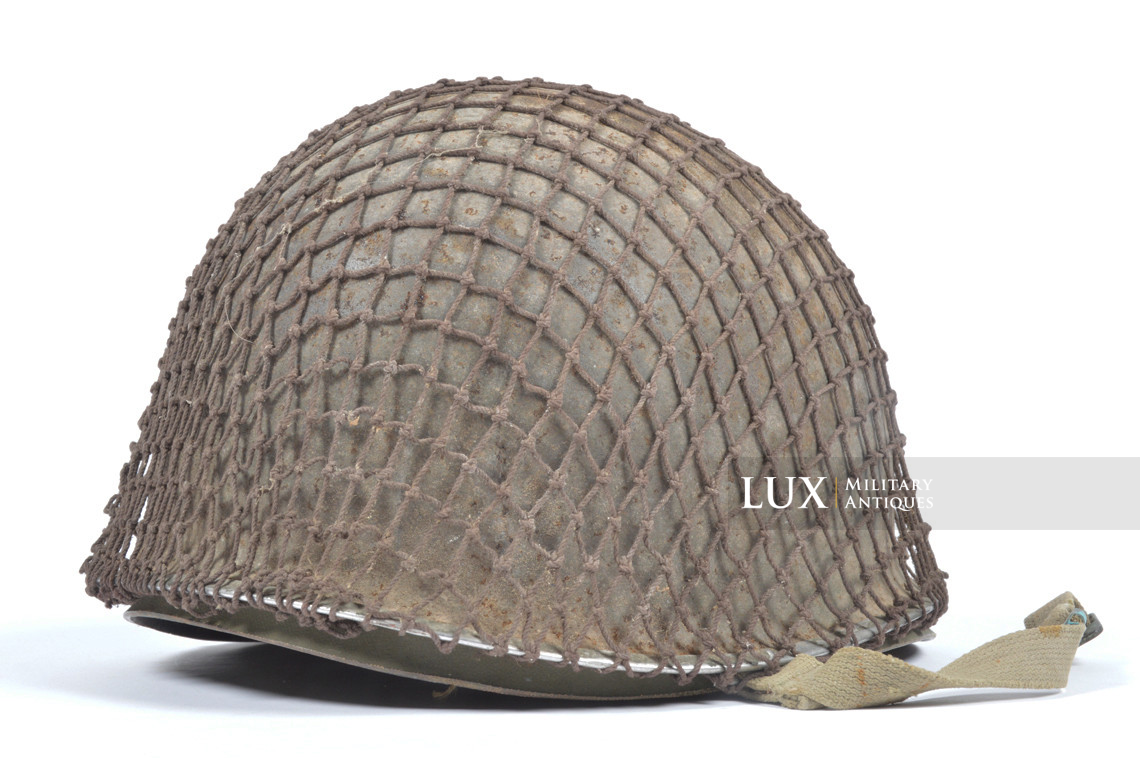 Casque USM1 précoce avec filet d’origine, « Metz / France » - photo 10