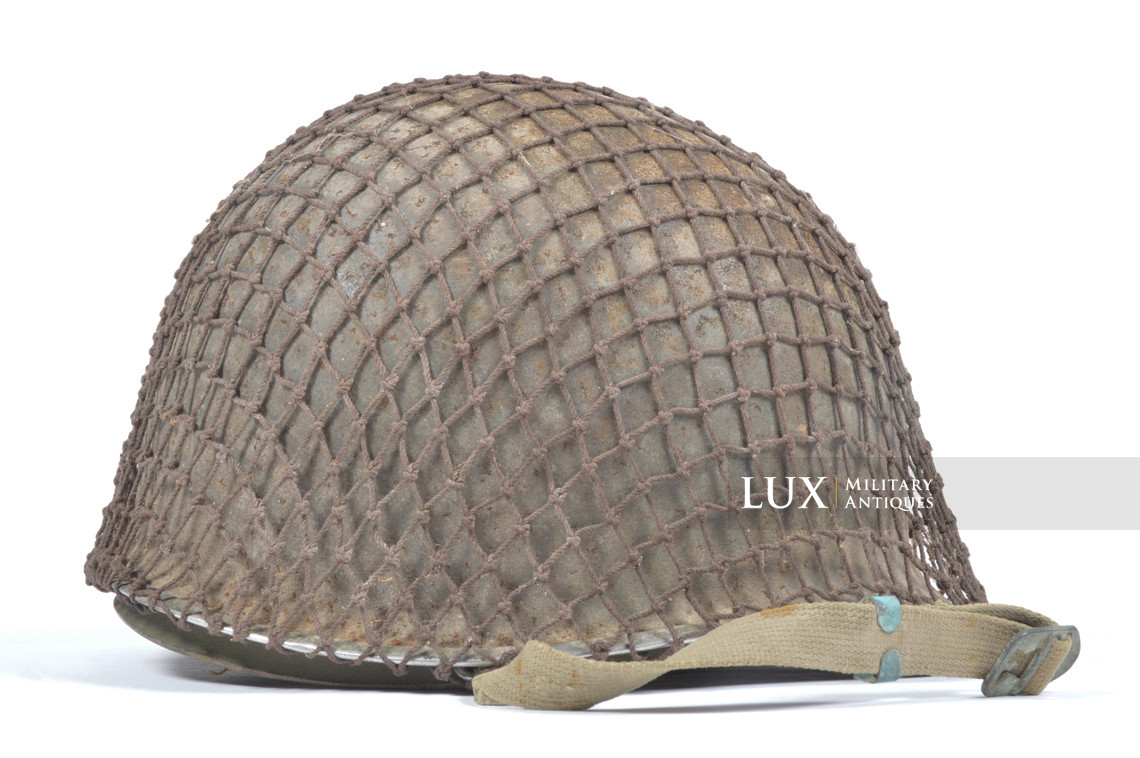 Casque USM1 précoce avec filet d’origine, « Metz / France » - photo 11