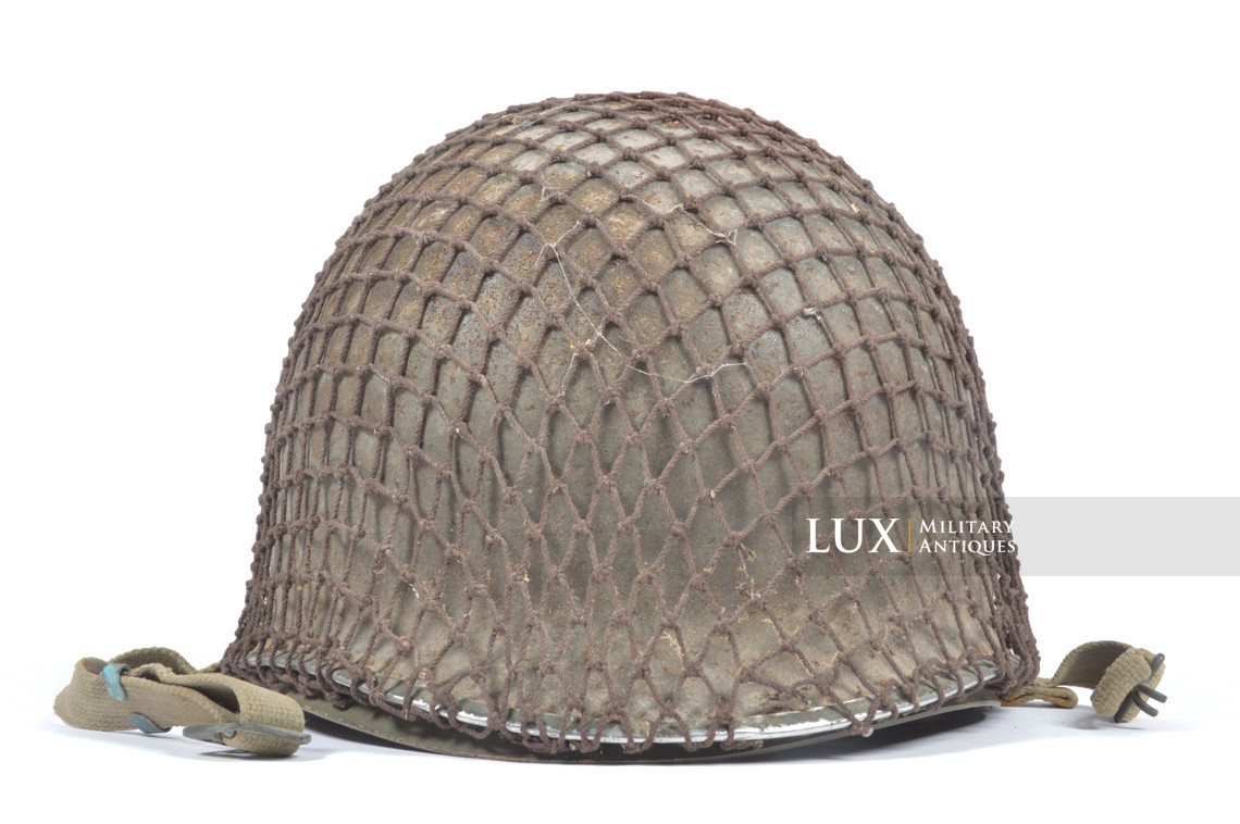 Casque USM1 précoce avec filet d’origine, « Metz / France » - photo 13