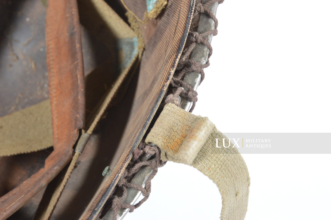 Casque USM1 précoce avec filet d’origine, « Metz / France » - photo 33