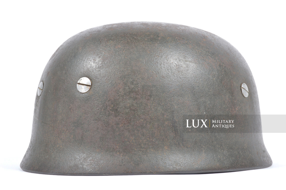 Late-war M38 German Paratrooper combat helmet, « ckl68 » - photo 12