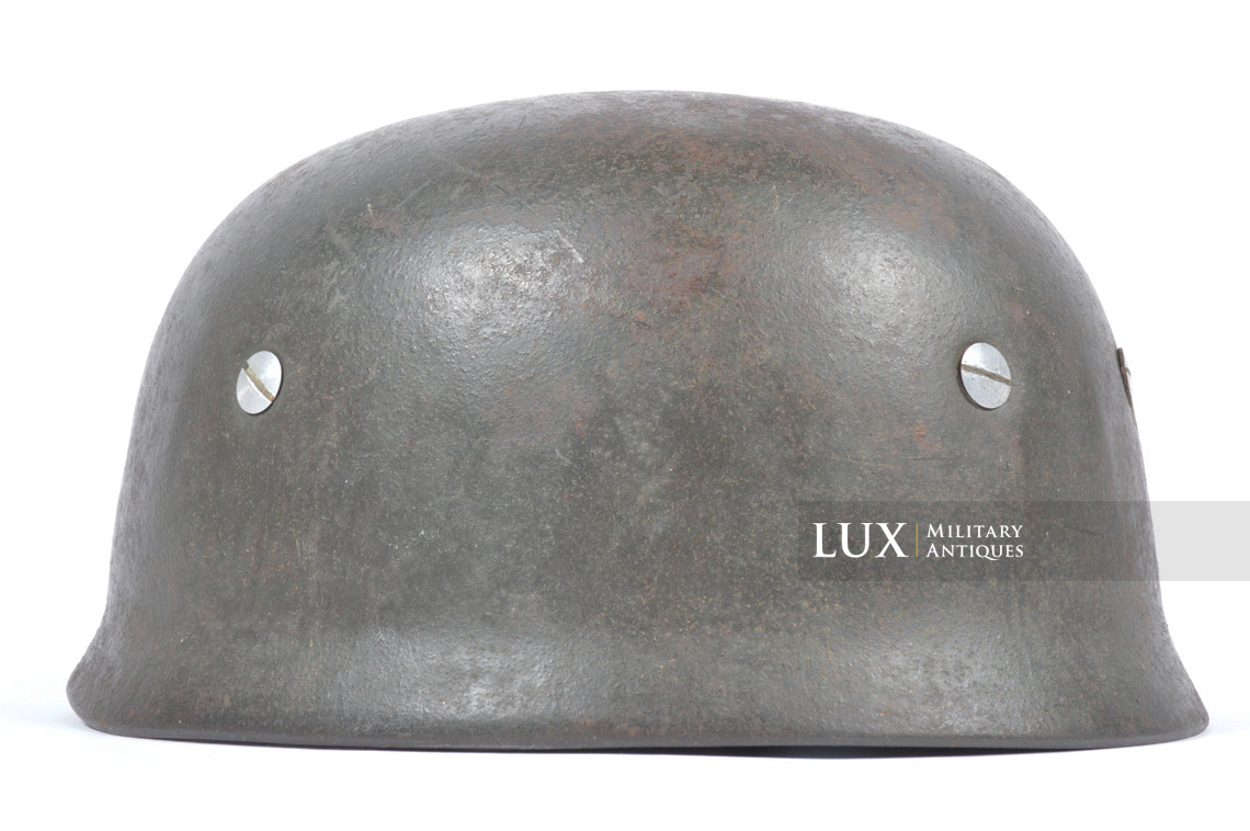 Late-war M38 German Paratrooper combat helmet, « ckl68 » - photo 14