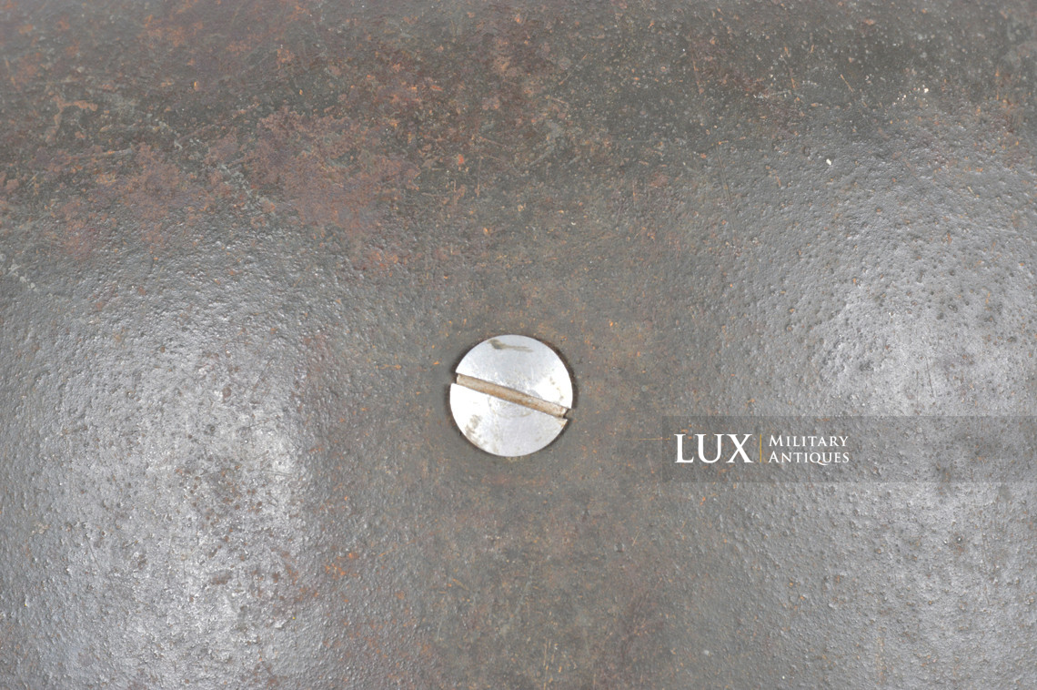 Late-war M38 German Paratrooper combat helmet, « ckl68 » - photo 18