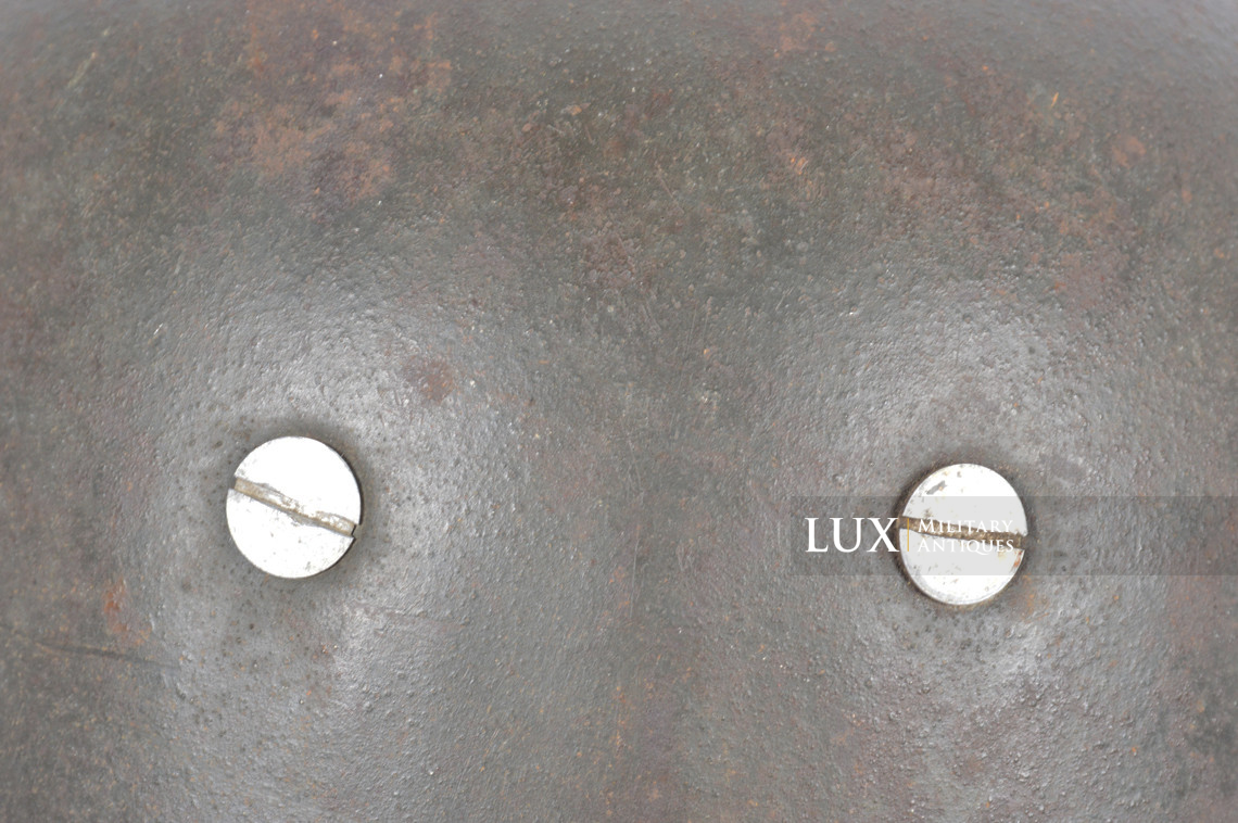 Late-war M38 German Paratrooper combat helmet, « ckl68 » - photo 19