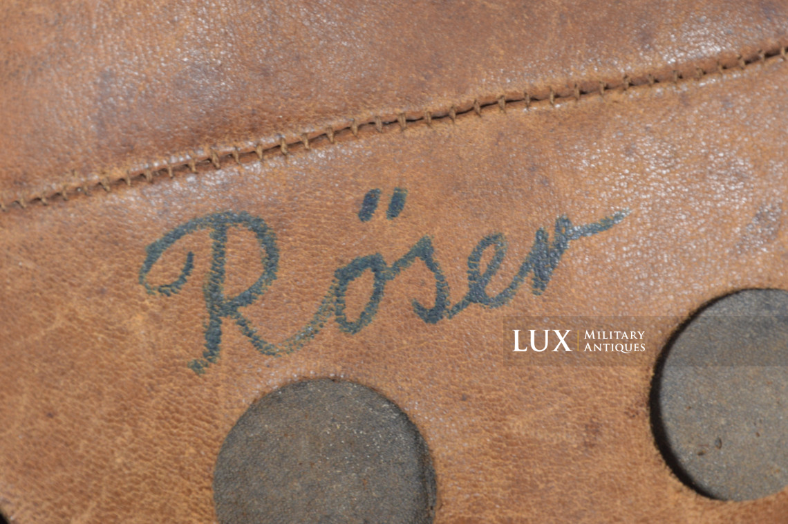 Late-war M38 German Paratrooper combat helmet, « ckl68 » - photo 25