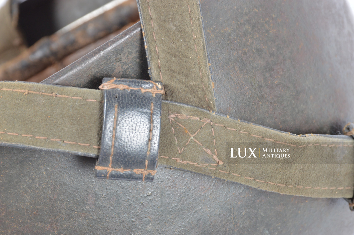 Late-war M38 German Paratrooper combat helmet, « ckl68 » - photo 33