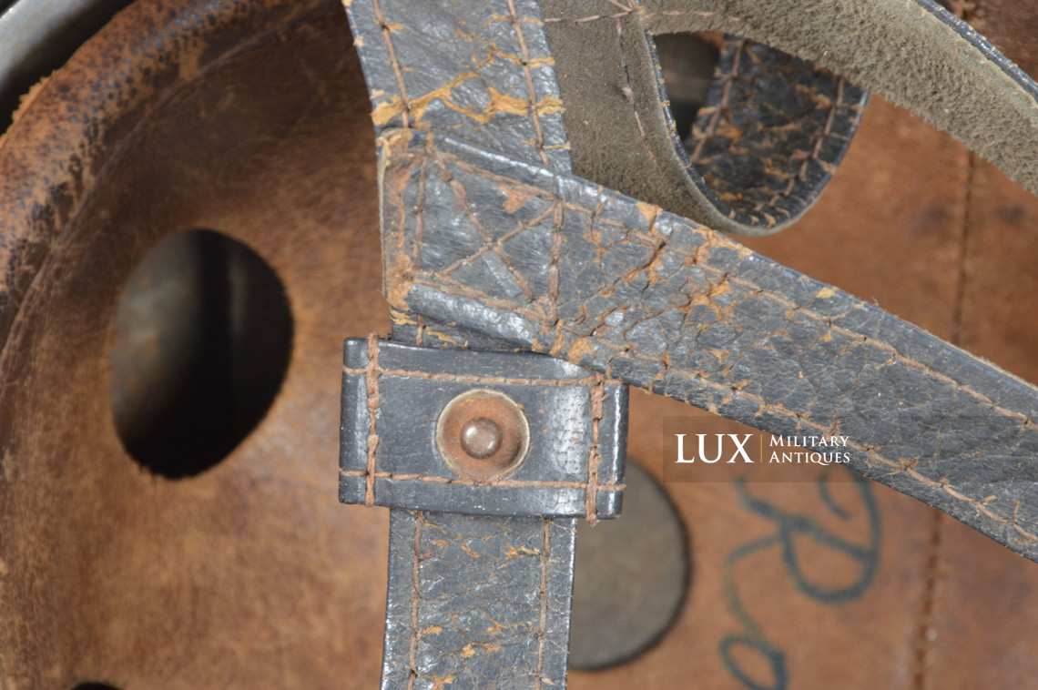 Late-war M38 German Paratrooper combat helmet, « ckl68 » - photo 36