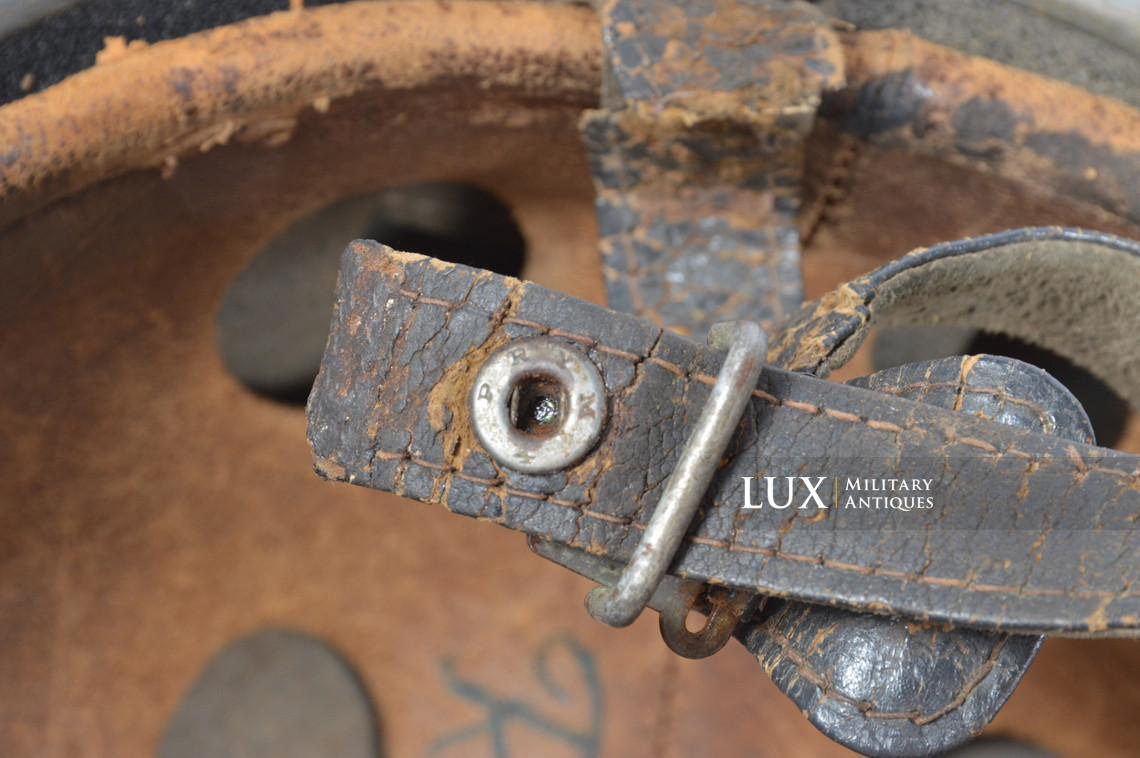 Late-war M38 German Paratrooper combat helmet, « ckl68 » - photo 39