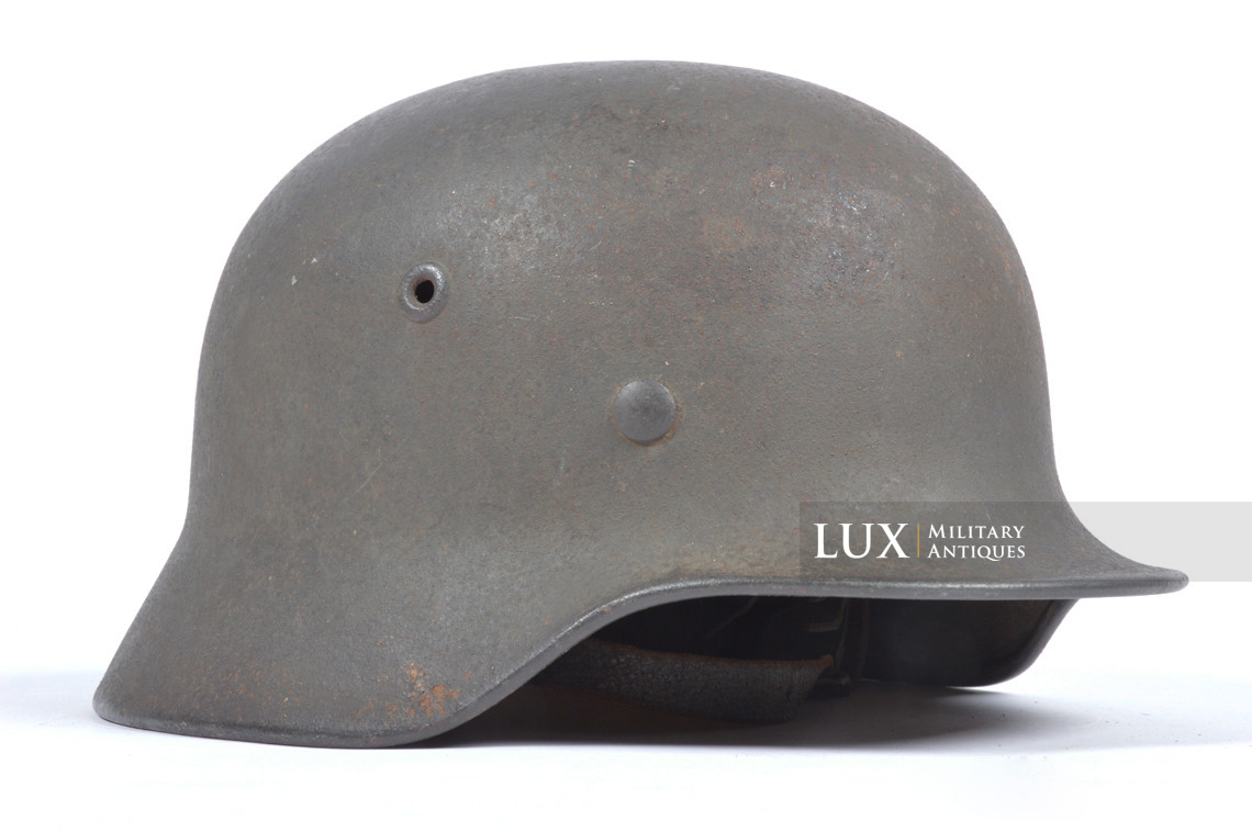 Casque allemand M40 Heer un insigne, « Q64 » - photo 9