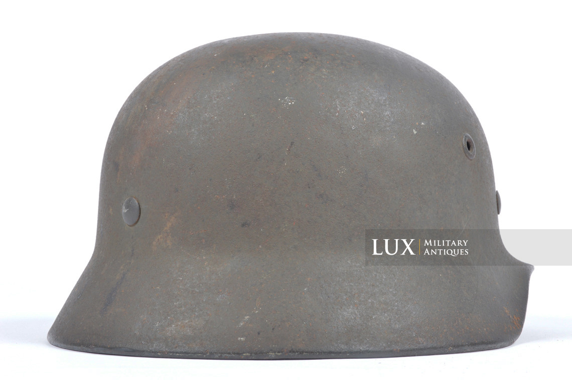 Casque allemand M40 Heer un insigne, « Q64 » - photo 11