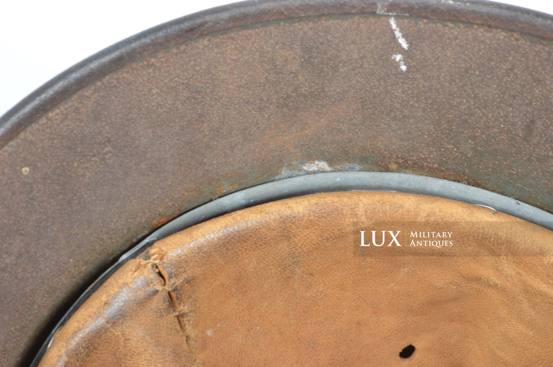 Casque allemand M40 Heer un insigne, « Q64 » - photo 35