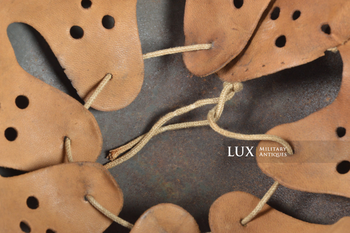 Casque allemand M40 Heer un insigne, « Q64 » - photo 37