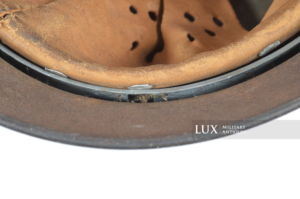 Casque allemand M40 Heer un insigne, « Q64 » - photo 41