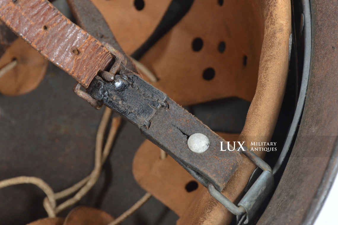 Casque allemand M40 Heer un insigne, « Q64 » - photo 42