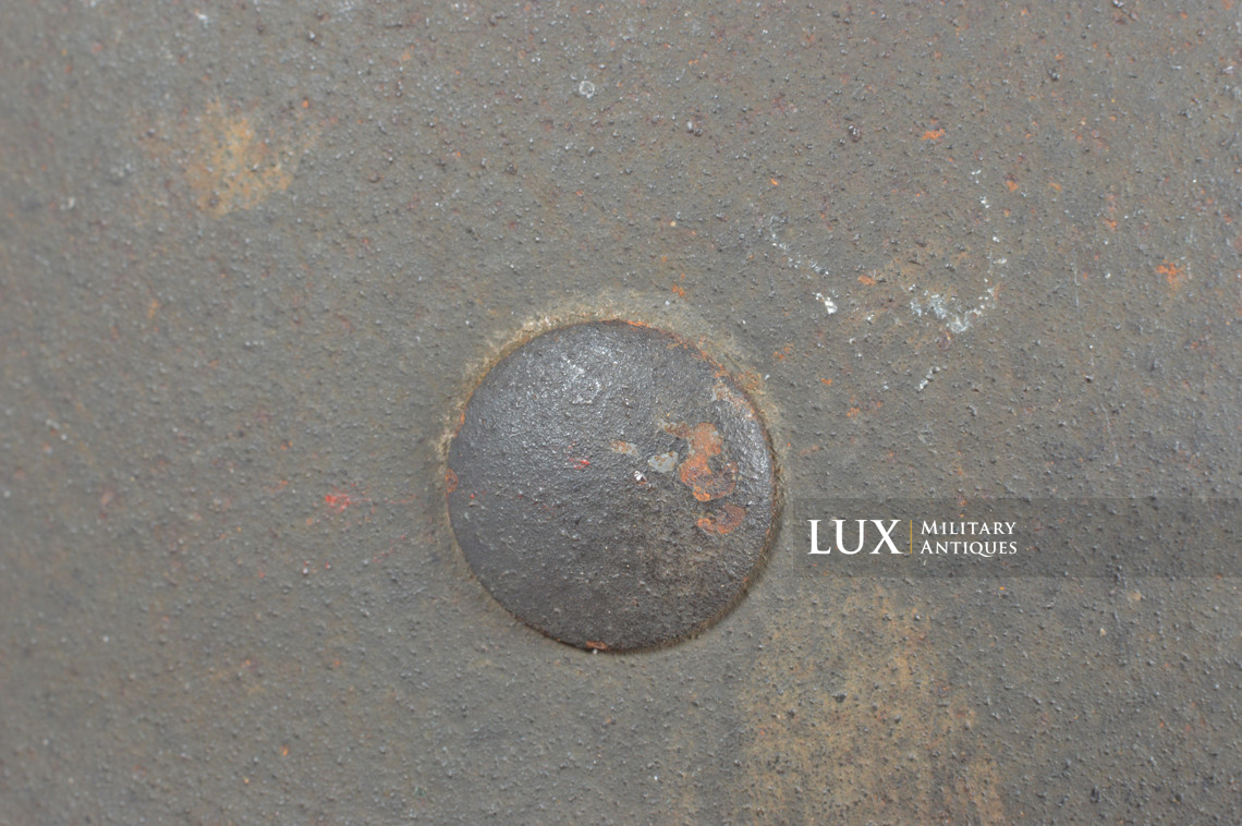 Casque allemand M40 Heer un insigne, « Q64 » - photo 18