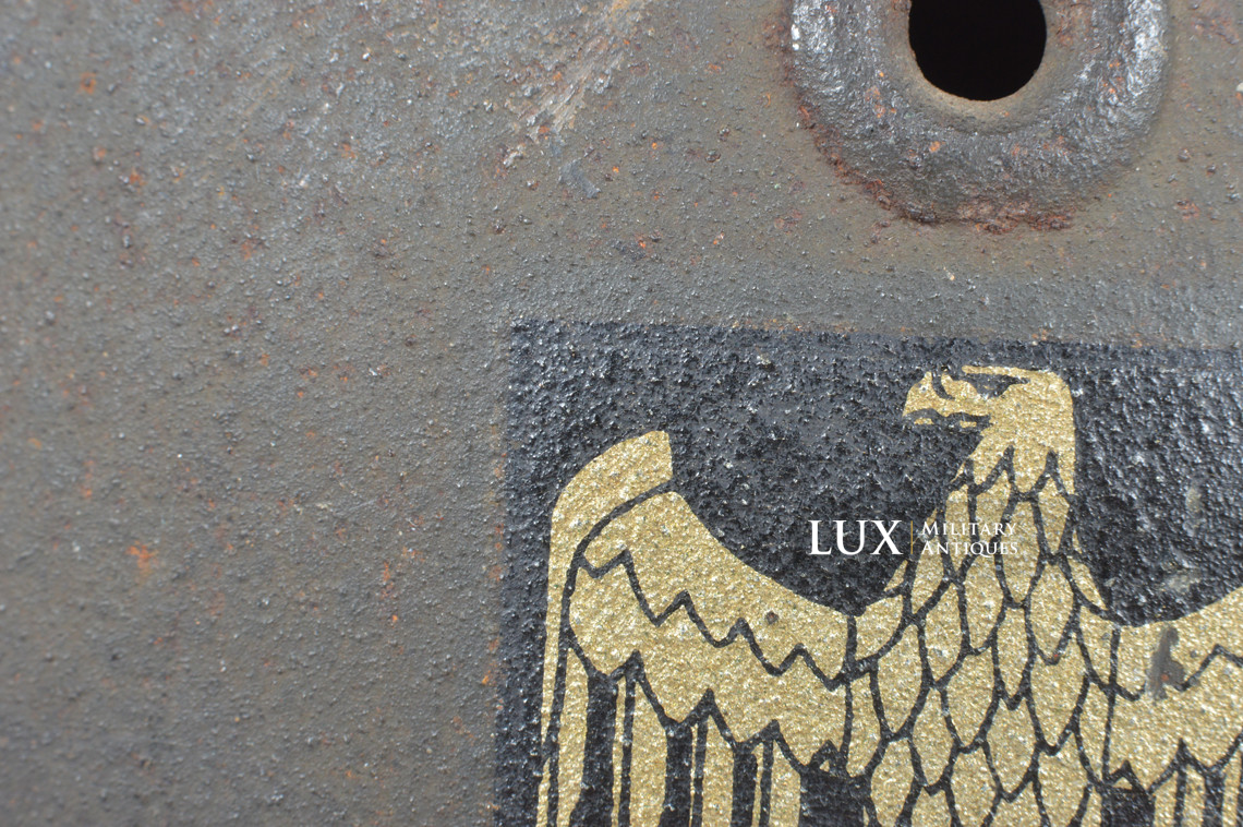 Casque allemand M40 Heer un insigne, « Q64 » - photo 21