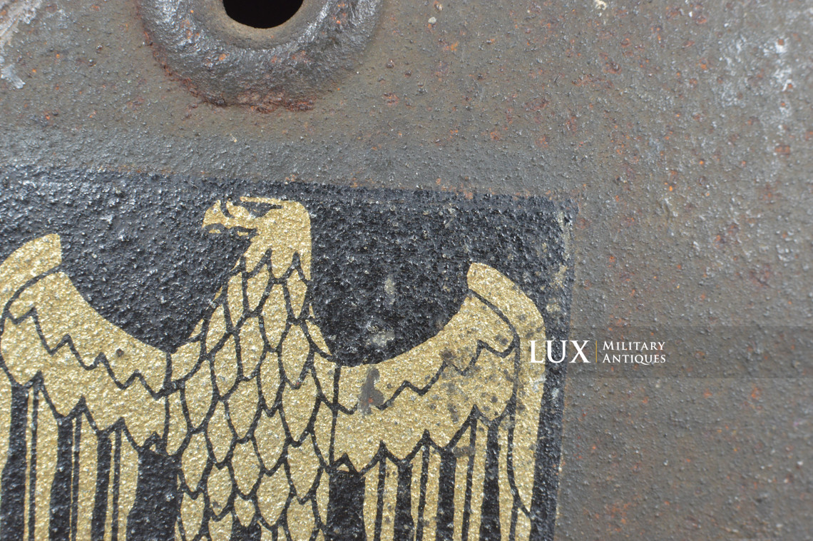 Casque allemand M40 Heer un insigne, « Q64 » - photo 22