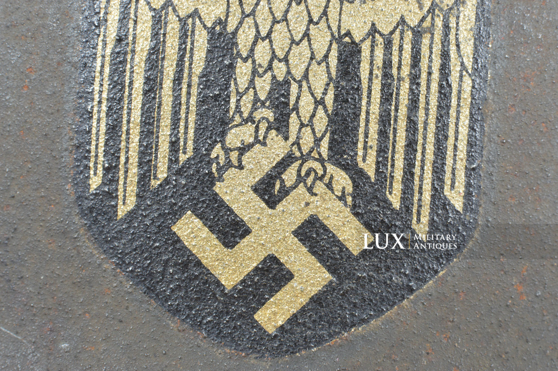 Casque allemand M40 Heer un insigne, « Q64 » - photo 23